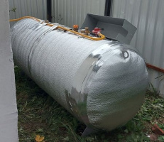 Монтаж газгольдера Спецгаз 1400 л в Электростали