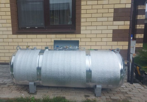 Монтаж газгольдера 1400 л для дома в Электростали